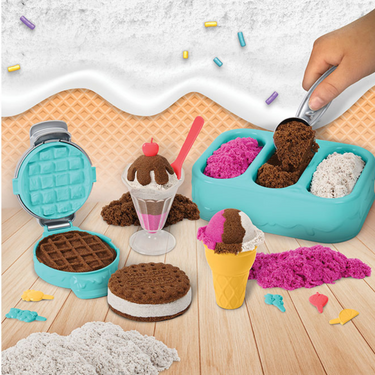 Kinetic Sand Ice Cream Container